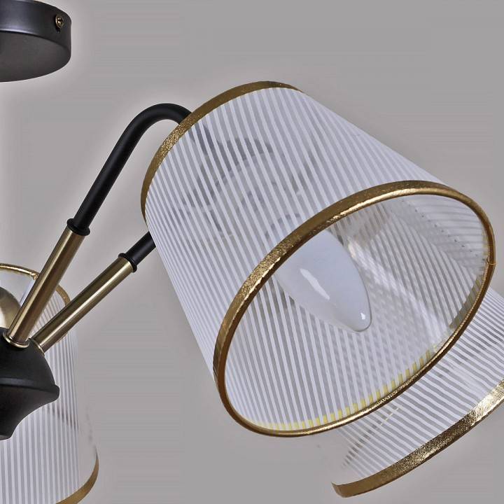 Люстра на штанге ILLUMICO IL0344-5CSQ-79 BK AB