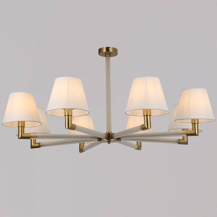 Люстра на штанге ILLUMICO BRASS IL0501-8P-79 BRASS