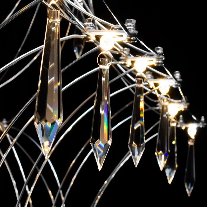 Подвесная люстра ILLUMICO IL0707 IL0707-1200HX-34 Ether