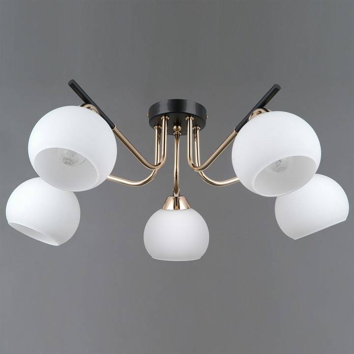 Потолочная люстра ILLUMICO LIBRA IL0713-5CSQ-24 BK FGD LIBRA