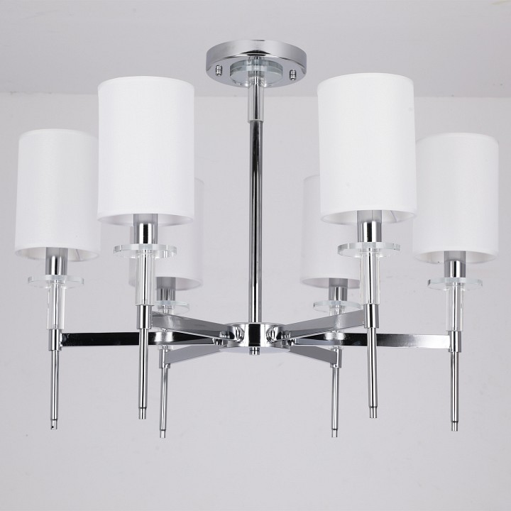Люстра на штанге ILLUMICO  IL1382-6CPA-29 CR Romei