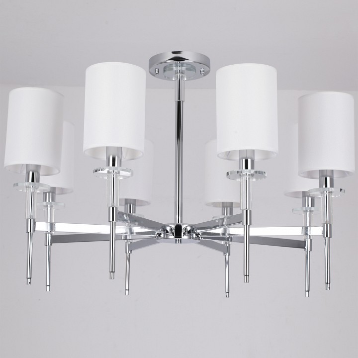 Люстра на штанге ILLUMICO  IL1382-8CPA-29 CR Romei