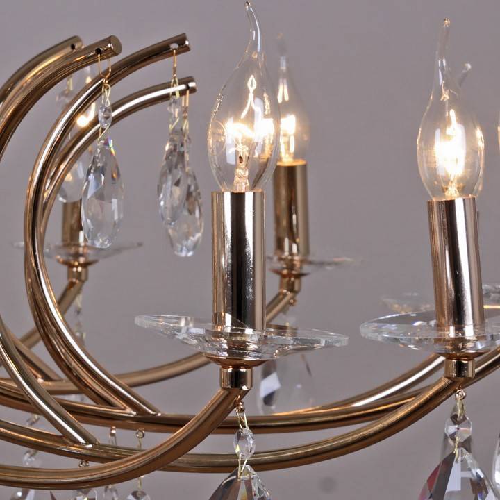 Подвесная люстра ILLUMICO  IL2326-16POR-39 GD