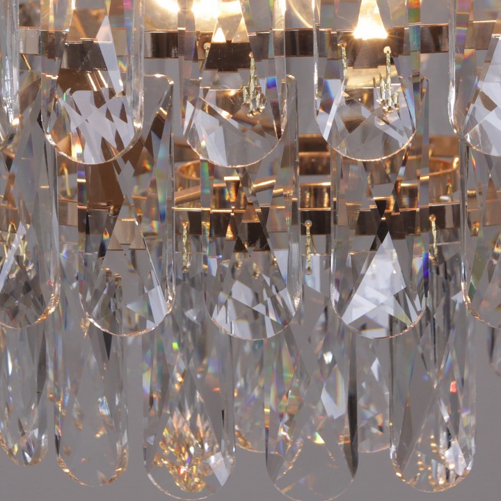 Подвесная люстра ILLUMICO Eleanora IL3409-12LDI-39 GD Eleanora