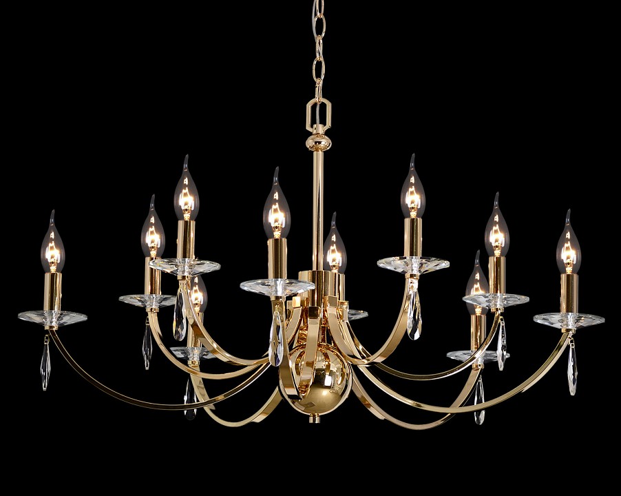 Подвесная люстра ILLUMICO  IL5253-10PLS-25 ELITE