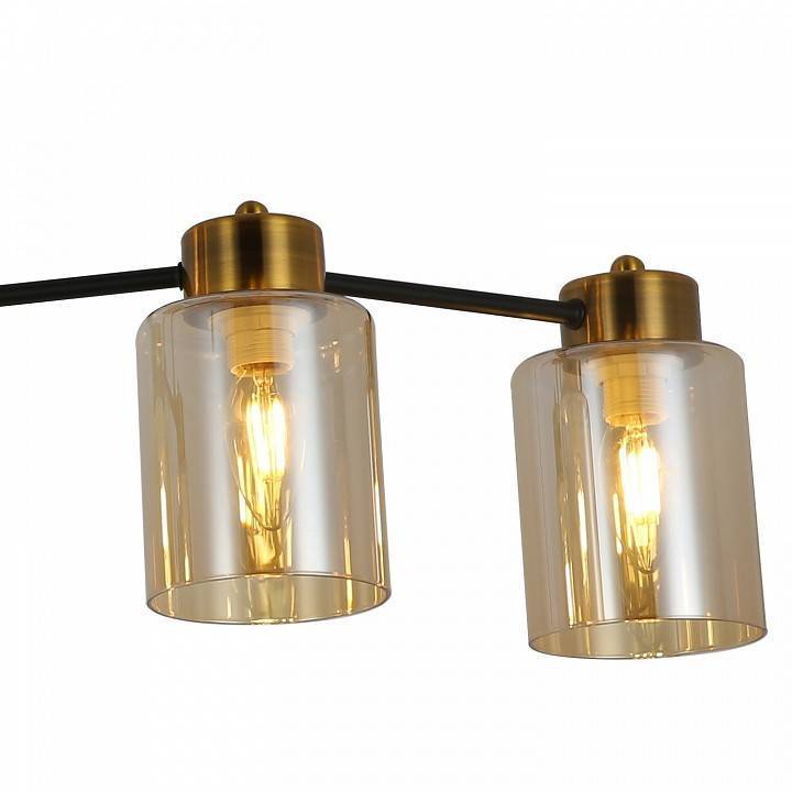 Светильник на штанге ILLUMICO Qui IL6111-6COU-79 BK GD Qui