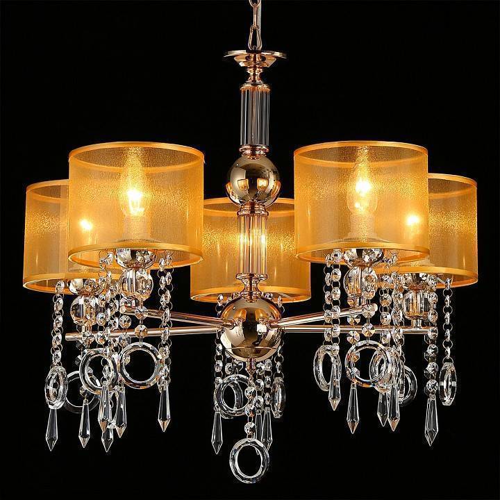 Подвесная люстра ILLUMICO  IL6219-5P-27 GD