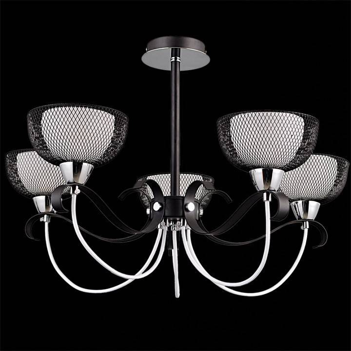 Люстра на штанге ILLUMICO IL8724-5CSQ-79 CR BK