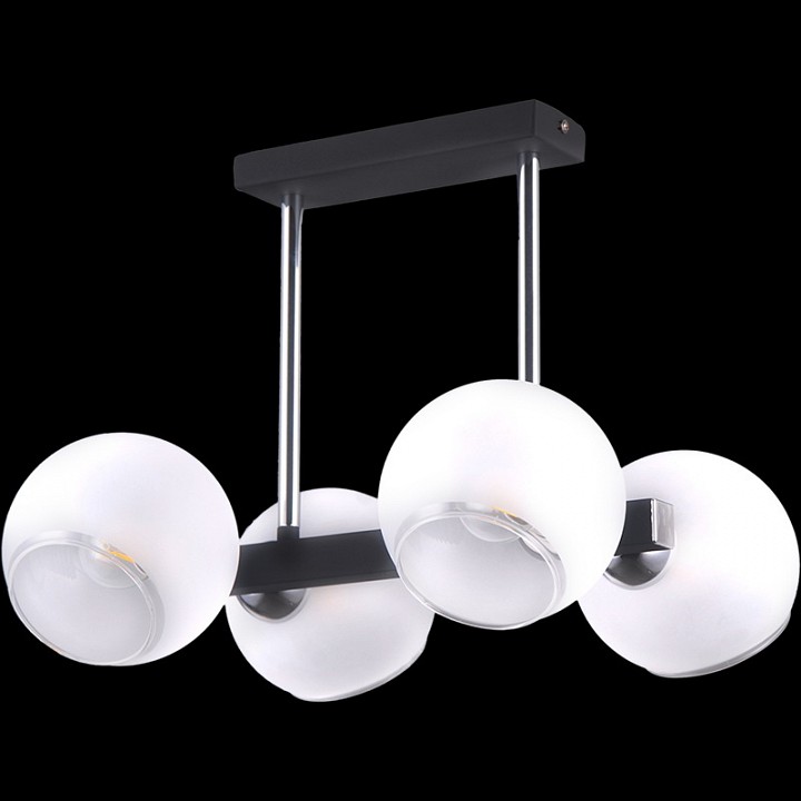 Люстра на штанге ILLUMICO  IL9559-4PSQ-79 CR BK