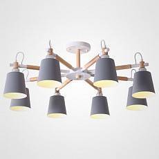 Люстра на штанге ImperiumLoft Varda Grey VARDA01