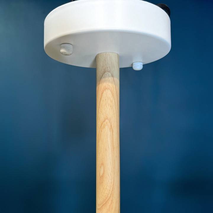 Люстра на штанге ImperiumLoft Varda Grey VARDA01