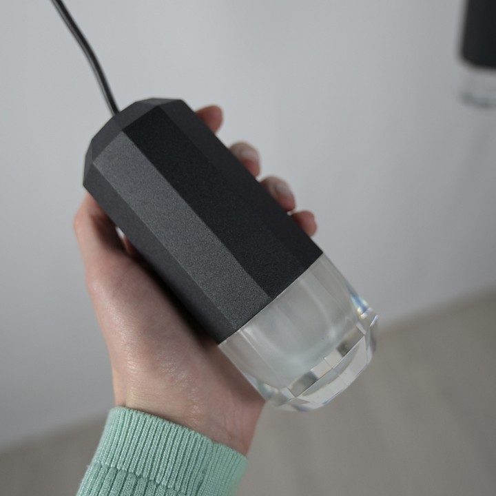 Подвесной светильник Imperiumloft Via Wireflow polyhedral Via01