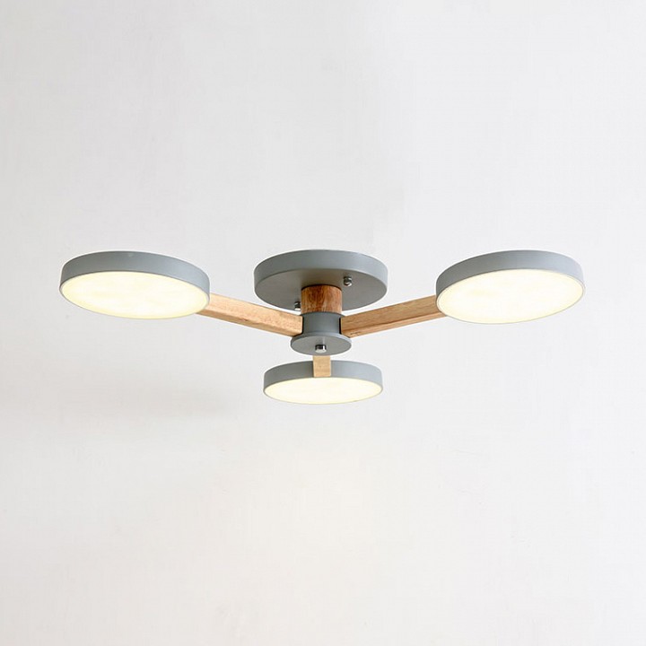 Люстра на штанге Imperiumloft TURNA Gray TURNA01