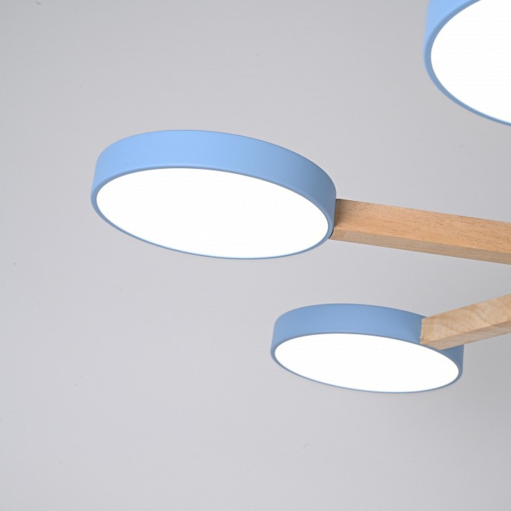 Люстра на штанге Imperiumloft TURNA Blue TURNA01