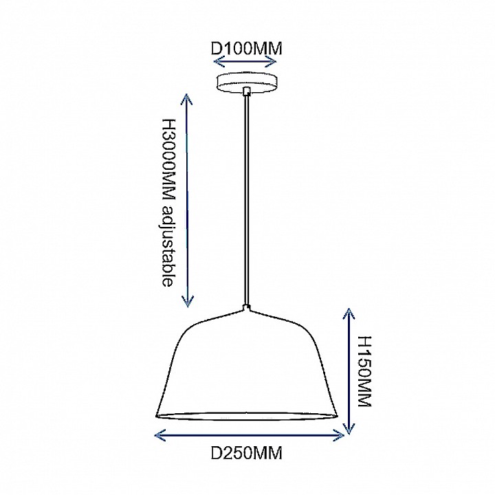 Подвесной светильник Imperiumloft Ambit MU01