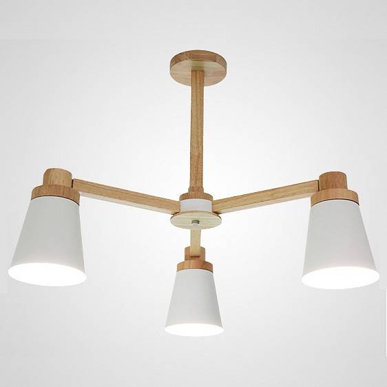 Люстра на штанге ImperiumLoft Prop White prop01