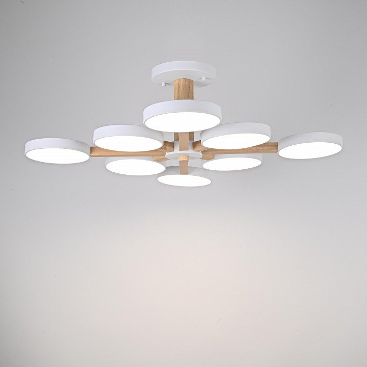 Люстра на штанге Imperiumloft TURNA White TURNA-B01