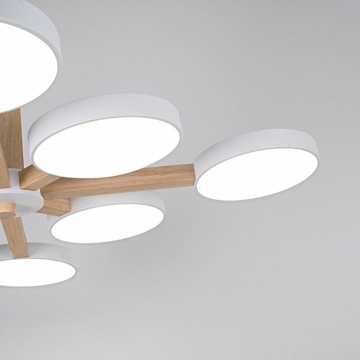 Люстра на штанге Imperiumloft TURNA White TURNA-B01