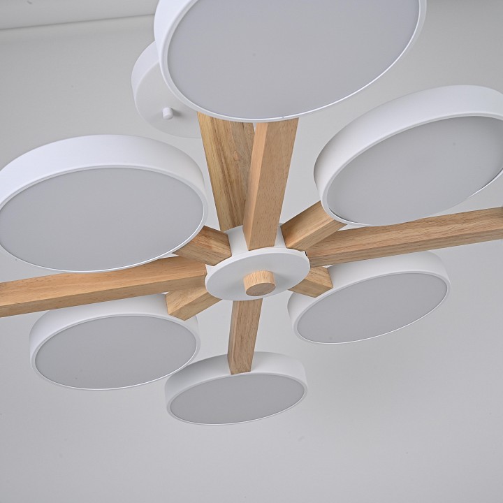 Люстра на штанге Imperiumloft TURNA White TURNA-B01