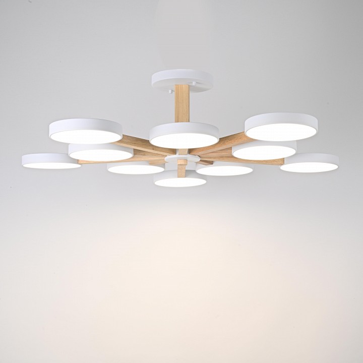 Люстра на штанге Imperiumloft TURNA White TURNA-B01