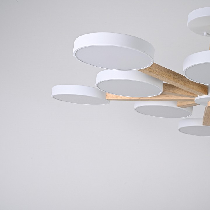 Люстра на штанге Imperiumloft TURNA White TURNA-B01