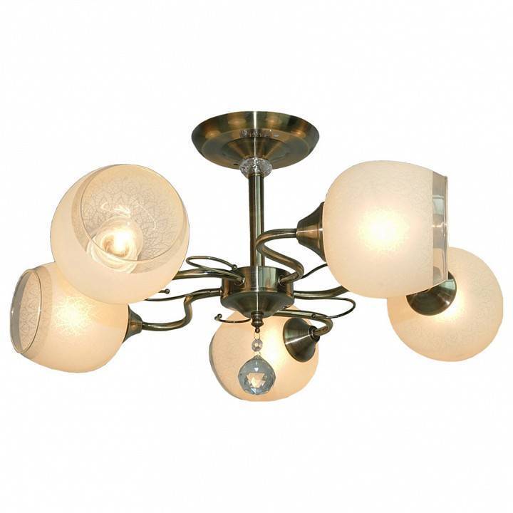 Люстра на штанге Imex 5 ламп MD.0664-5-S AB