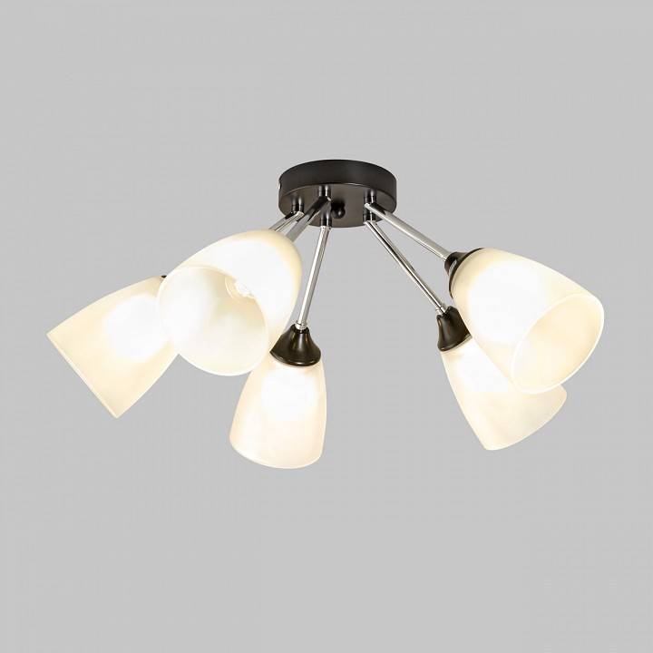 Потолочная люстра Imex MD.2167 5 ламп MD.2167-5-S-BK+CH