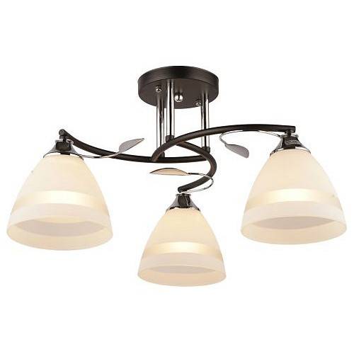 Потолочная люстра Imex 2867 3 лампы MD.2867-3-S BK+CH