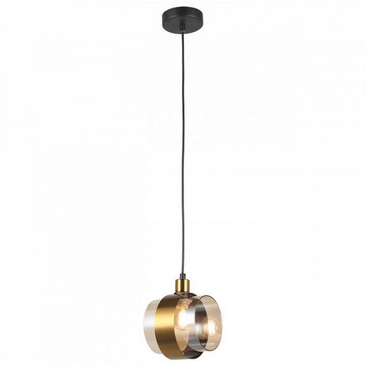 Подвесной светильник Imex MD.51891-1-P-BK+GBR