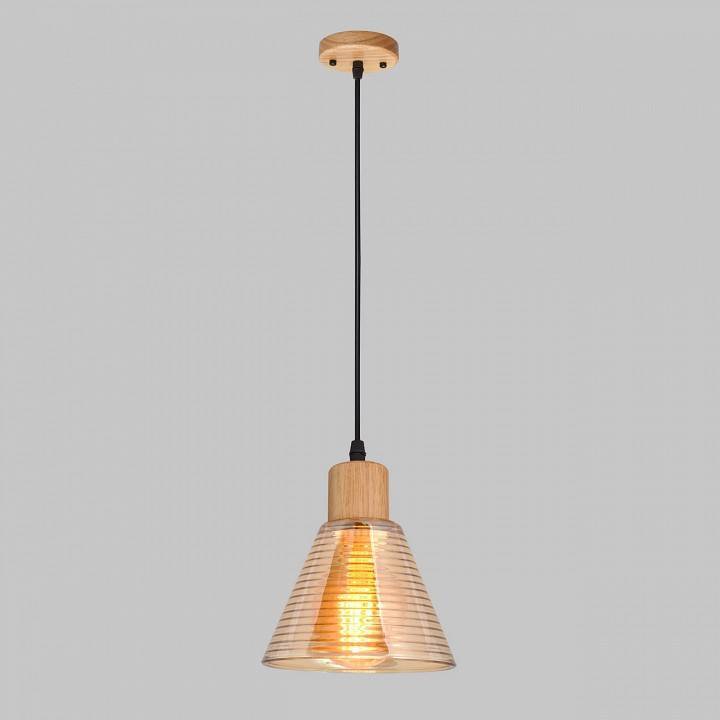 Подвесной светильник Imex MD.5870-1-P-WOOD+BK