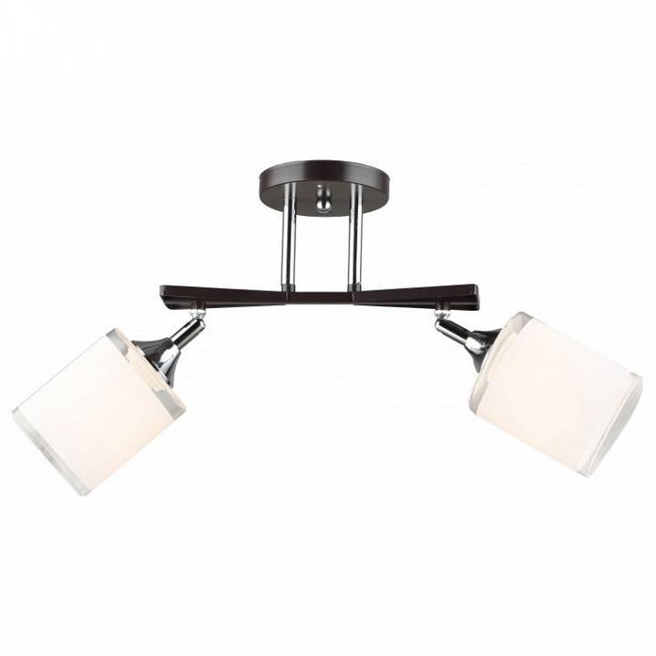 Светильник на штанге Imex MD.5959 2 лампы кофе хром MD.5959-2-S-COFFEE+CH