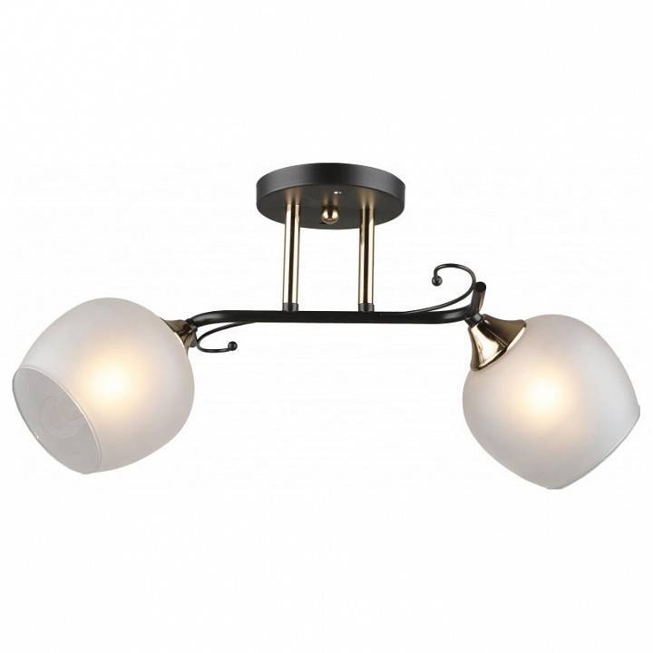 Светильник на штанге Imex MD.5996 2 лампы кофе золото MD.5996-2-S-COFFEE+FGD