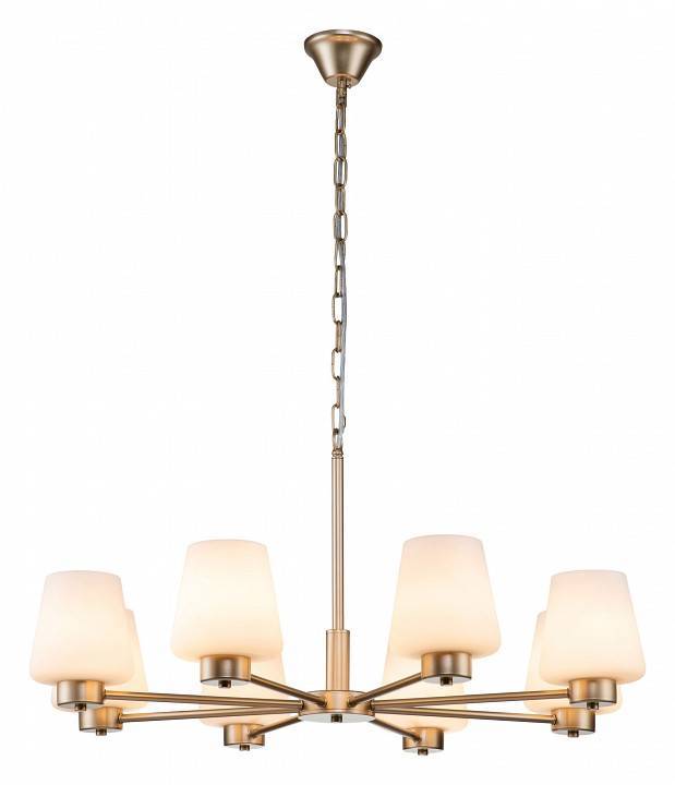 Подвесная люстра Indigo Tulip 8 ламп 13004/8P Gold