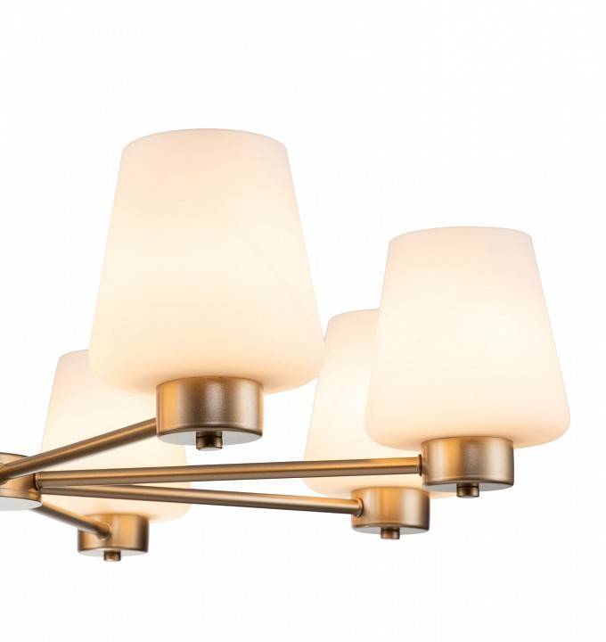 Подвесная люстра Indigo Tulip 8 ламп 13004/8P Gold