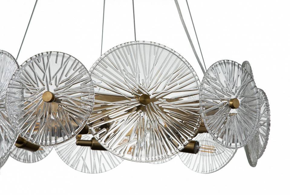 Подвесной светильник Indigo Miele 12021/7P Brass