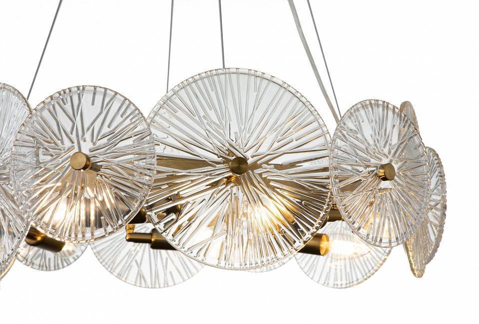 Подвесной светильник Indigo Miele 12021/7P Brass