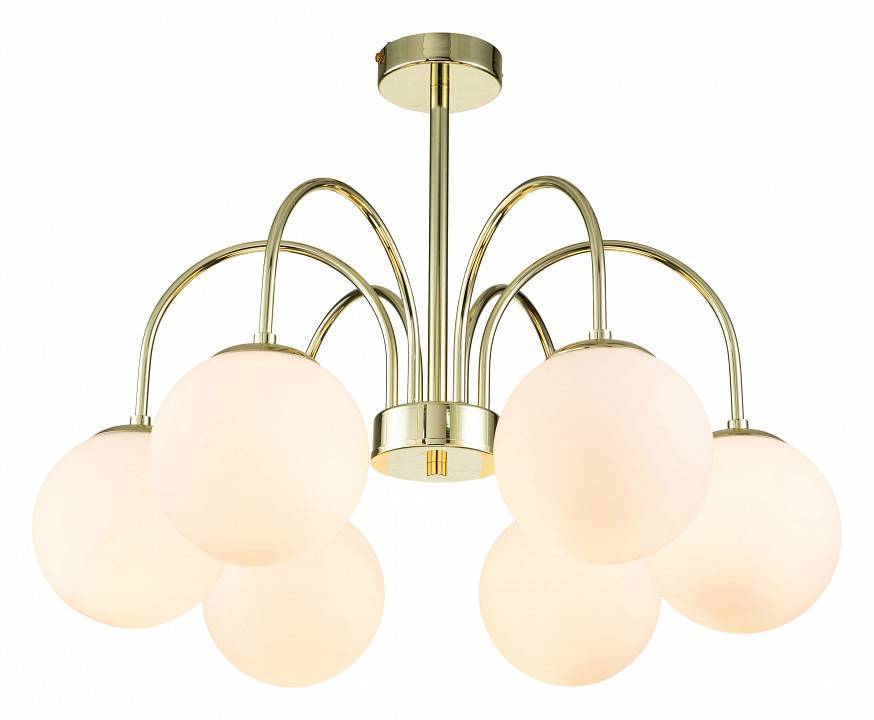 Люстра на штанге Indigo Voga 13017/6R Gold