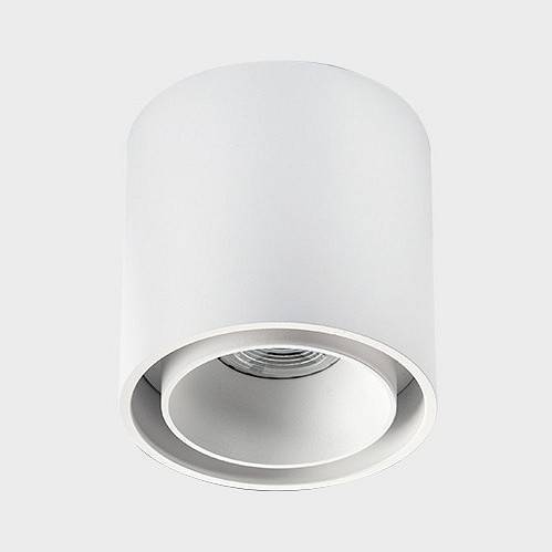 Накладной светильник Italline SKY белый + кольцо SKY R белое SKY white / SKY R white