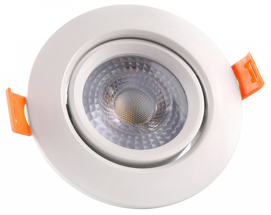 Встраиваемый светильник Jazzway  PSP-R 9044 7W 3000K 38° White  IP40