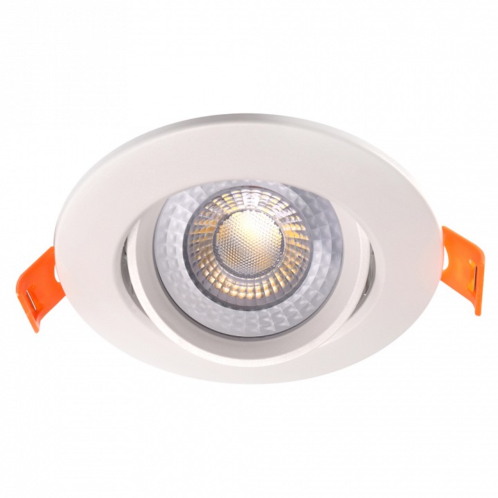 Встраиваемый светильник Jazzway  PSP-R 9044 7W 3000K 38° White  IP40