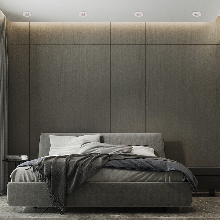 Встраиваемый светильник Jazzway  PSP-R 9044 7W 3000K 38° White  IP40