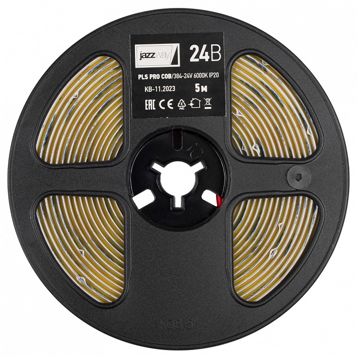 Лента светодиодная Jazzway PLS PRO PLS PRO COB/384-24V - 6000K IP20 5m