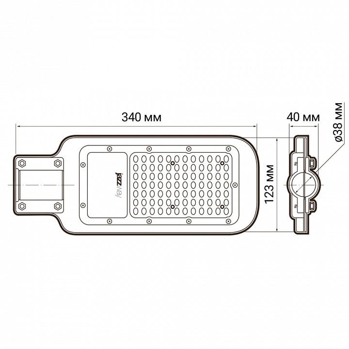 Консольный светильник Jazzway  PSL 07  30w 5000K  IP65