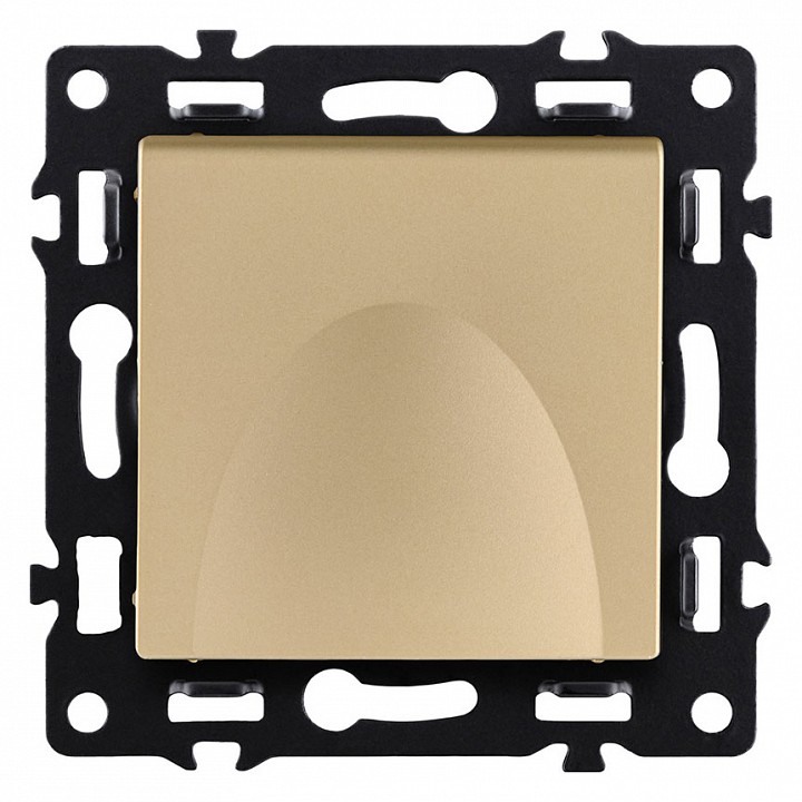 Розетка с заземлением с крышкой, без рамки Kollinger Asthetik AS-015GD