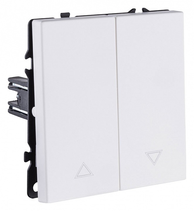 Выключатель для жалюзи без рамки Kollinger Eclipse EC-013WH