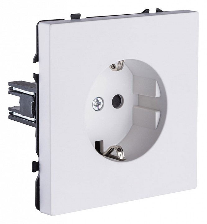 Розетка с заземлением, без рамки Kollinger Eclipse EC-014WG