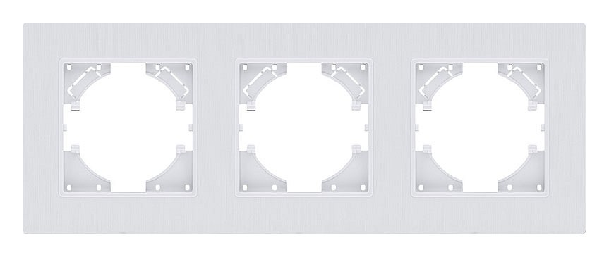 Рамка на 3 поста Kollinger Eleganz Plex EP3WH