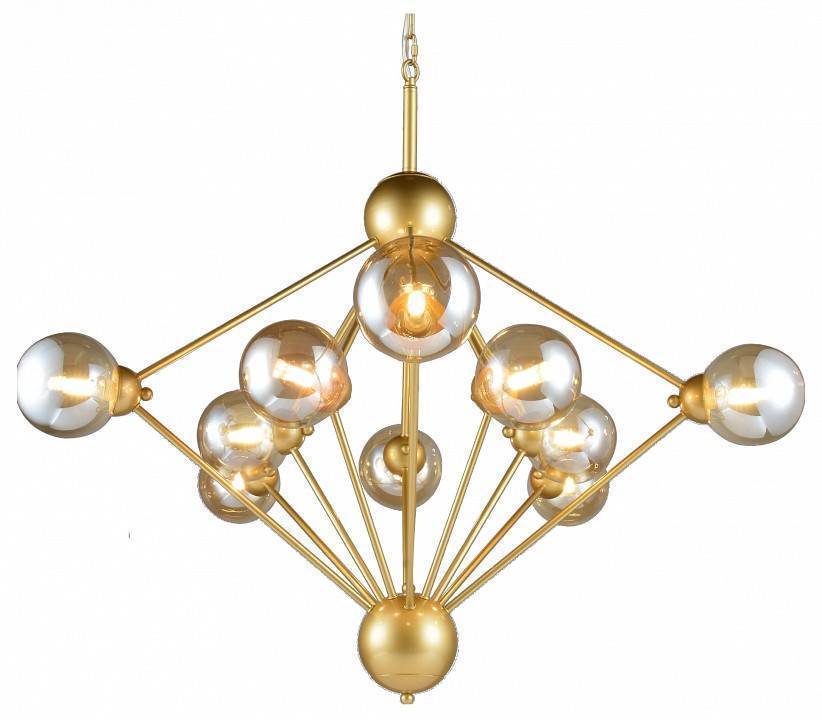 Люстра на штанге Natali Kovaltseva Stuttgart 91006/10C Gold