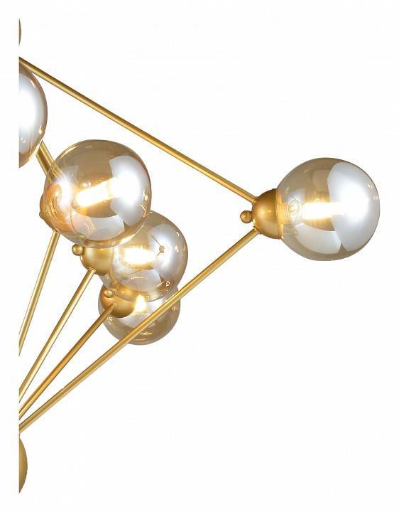 Люстра на штанге Natali Kovaltseva Stuttgart 91006/10C Gold