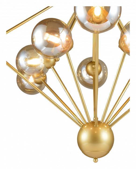 Люстра на штанге Natali Kovaltseva Stuttgart 91006/10C Gold